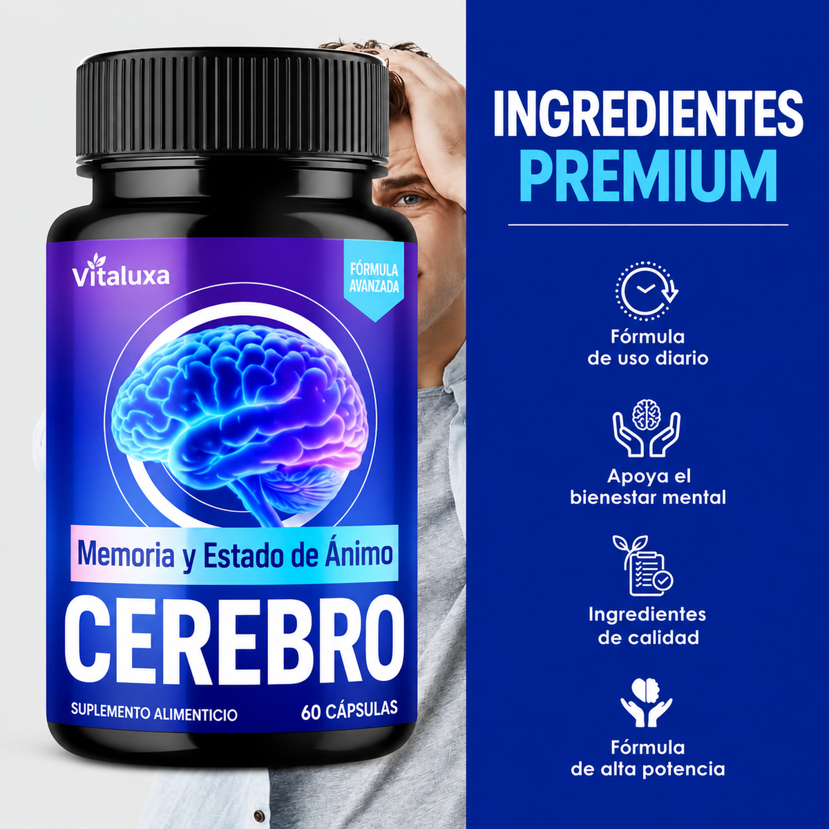Memory and Mood Brain - Mejora tu memoria y ayuda a tu concentración